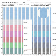 hochwertige Baumwolle Nylon Spandex Stoff für Hemd